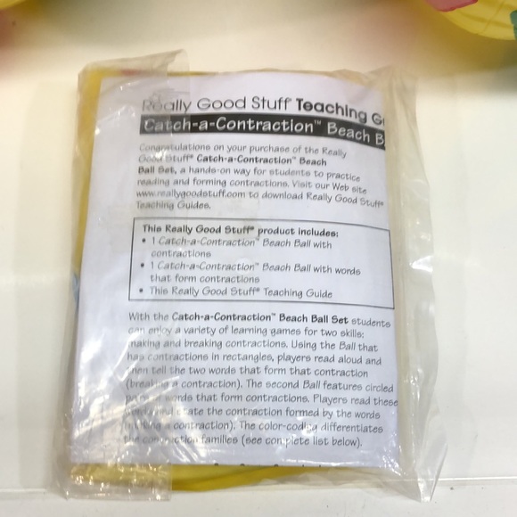 3 Catch-a-Contraction Beach Balls - Picture 5 of 7